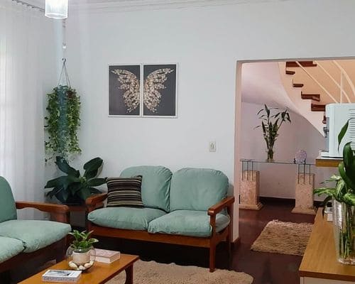 Sala de espera onde a Psicóloga Vera atende no Espaço Conheça-Te